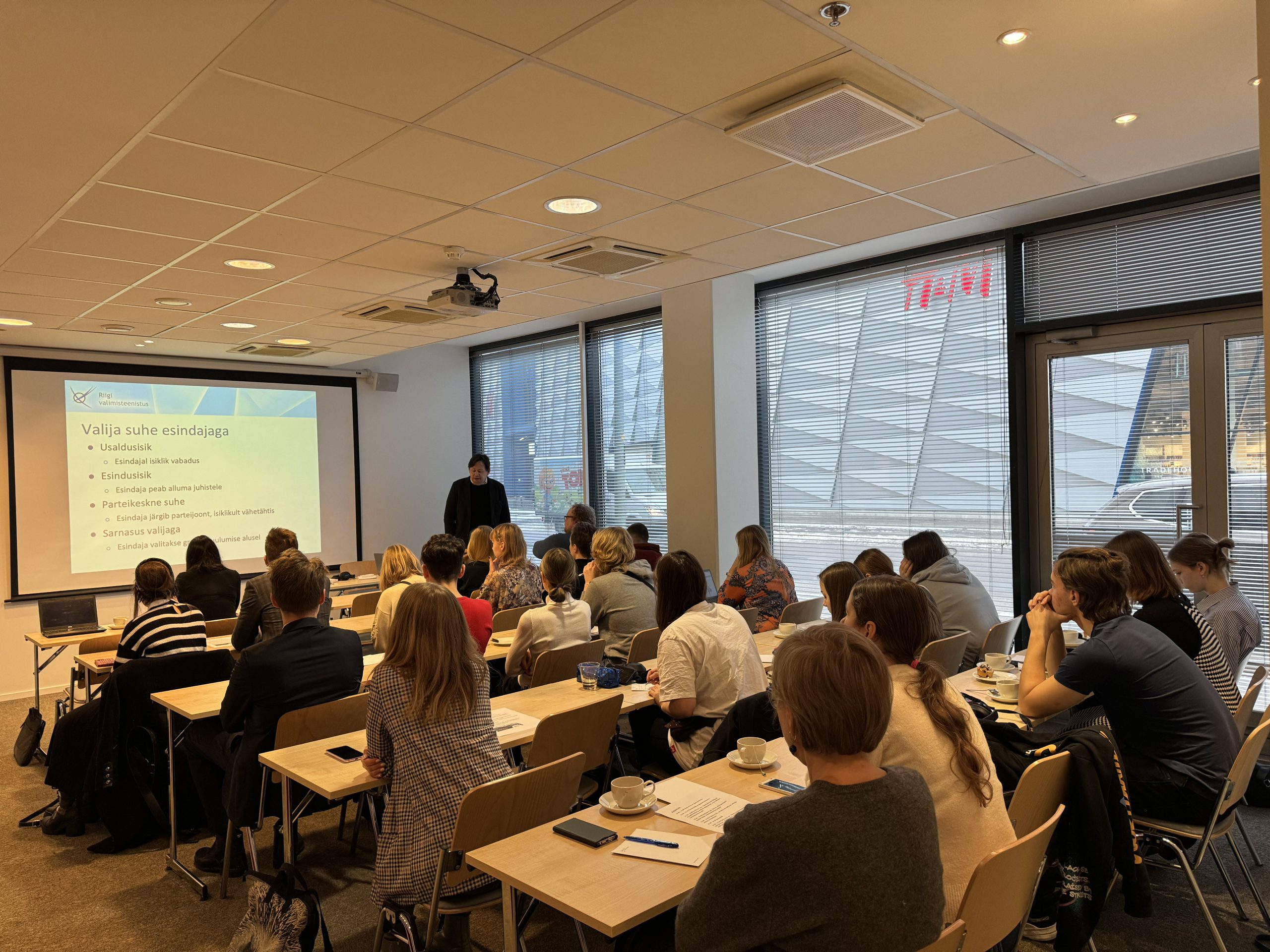 First Democracy Training “Elections and the electoral process” was held in Tallinn